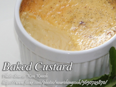 Baked Custard