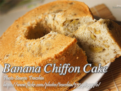 Banana Chiffon Cake