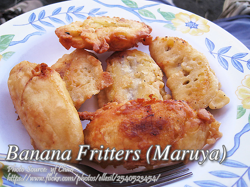 Banana Fritters Maruya