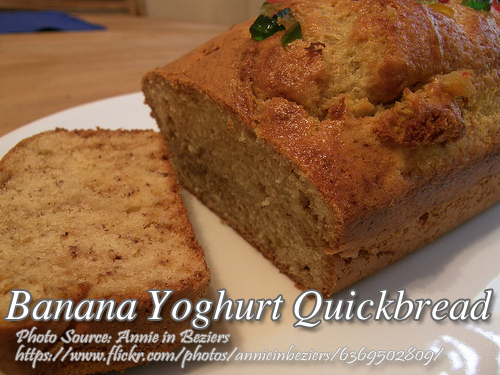 Banana Yoghurt Quickbread