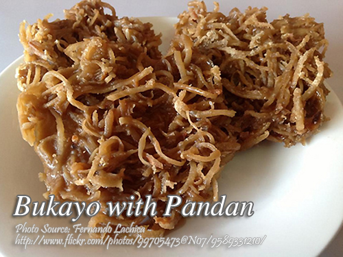 Bukayo with Pandan