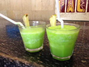 Buko Pandan Melon Cooler