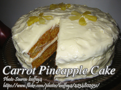 Carrot Pineapple Cake