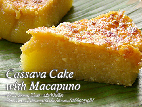 cassava cake toppings