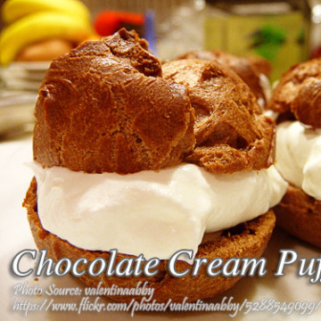 Chocolate Cream Puffs