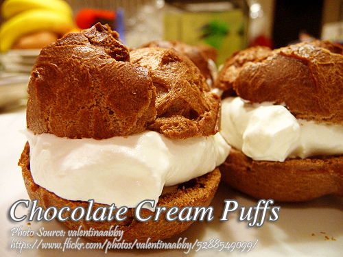 Chocolate Cream Puffs