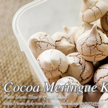 Cocoa Meringue Kisses