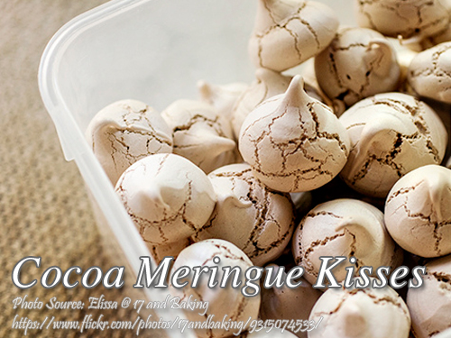 Cocoa Meringue Kisses