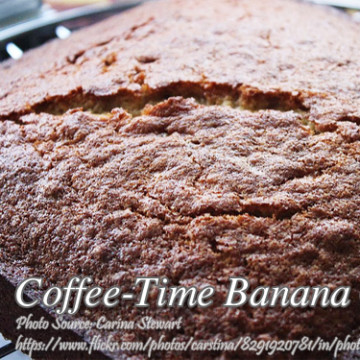 Coffee Time Banana Cake