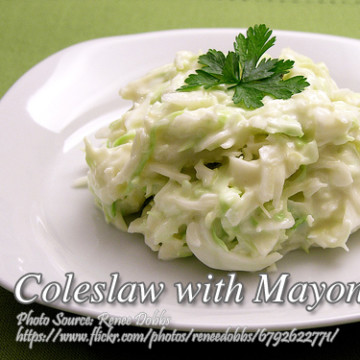 Coleslaw with Mayonnaise