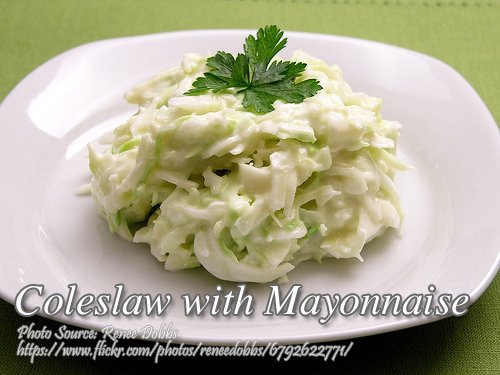 Coleslaw with Mayonnaise