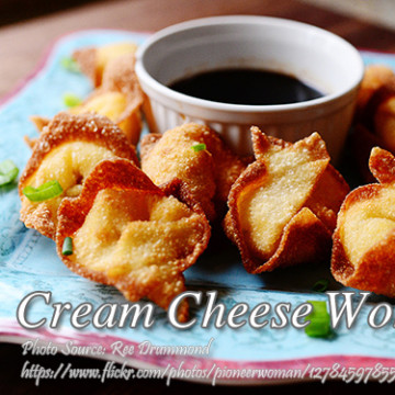 Cream Cheese Wontons