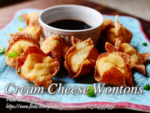 Cream Cheese Wontons