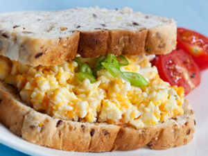 Creamed Egg Sandwich