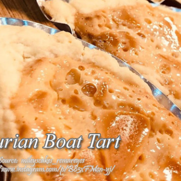 Durian Boat Tart Pin It!