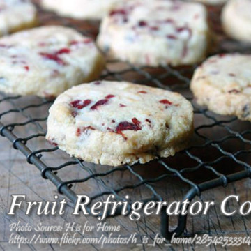 Fruit Refrigerator Cookies