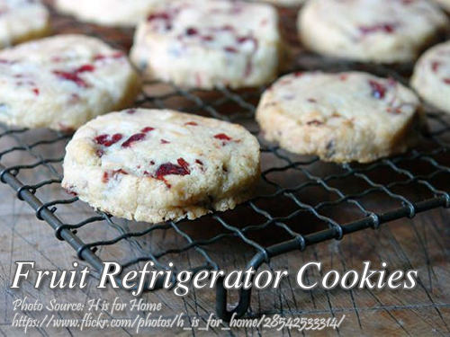 Fruit Refrigerator Cookies