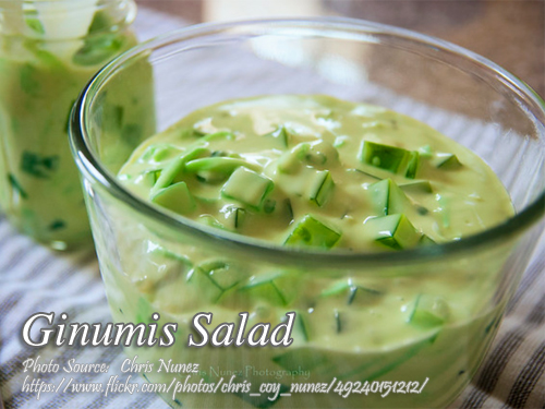 Ginumis Salad pin it!