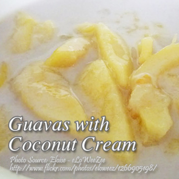 Guava with Coconut Milk