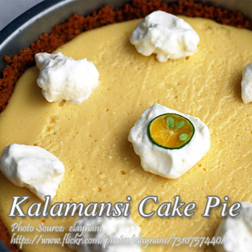 Kalamansi Cake Pie