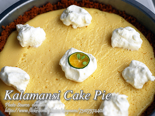 Kalamansi Cake Pie