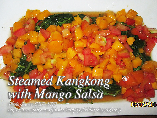 KangKong with Mango Salsa