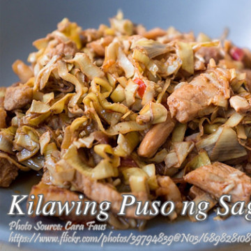 Kilawing Puso Saging