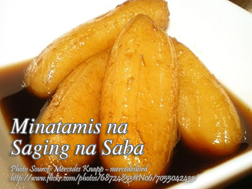 Minatamis na Saging