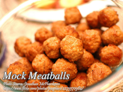 Mock Meatballs