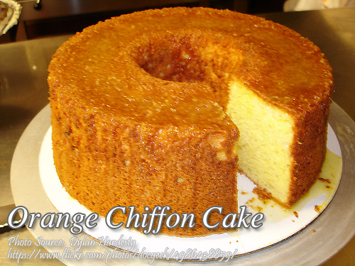 Orange Chiffon Cake