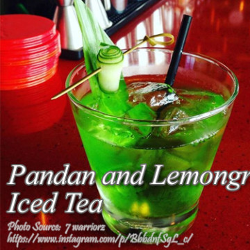 Pandan Lemongrass Iced Tea