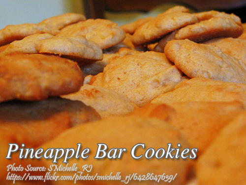 Pineapple Bar Cookies