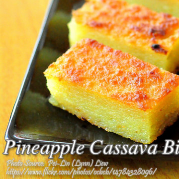 Pineapple Cassava Bibingka