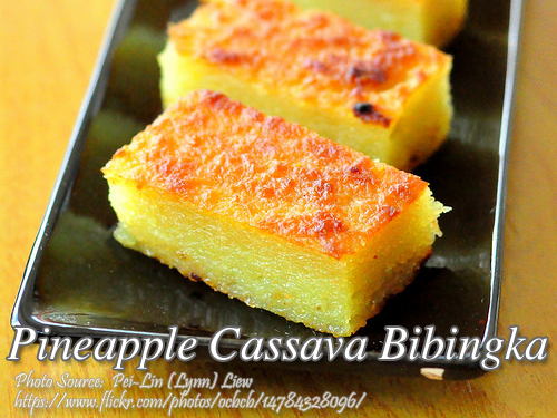 Pineapple Cassava Bibingka