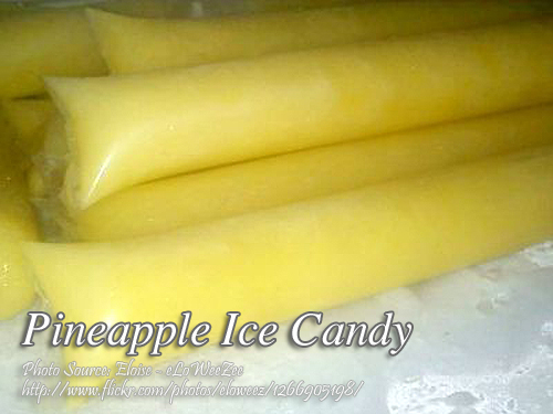 Pineapple Ice Candy