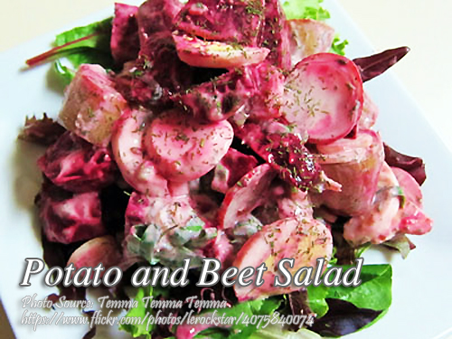 Potato Beet Salad