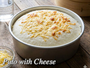 Puto with Cheese Puto with Cheese Pin It!