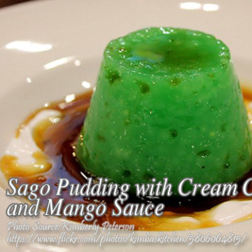 Sago Pudding with Cream Cheese Pin It!