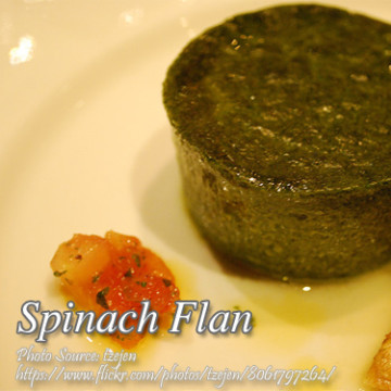 Spinach Flan