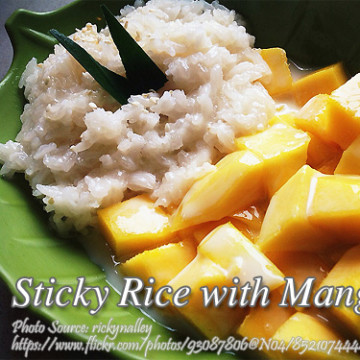 Sticky Rice with Mangoes