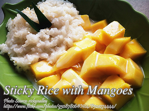 Sticky Rice with Mangoes