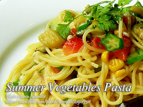 Summer Vegetables Pasta