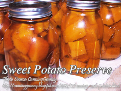 Sweet Potato Preserve