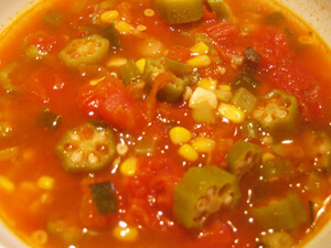 Tomato Okra Soup