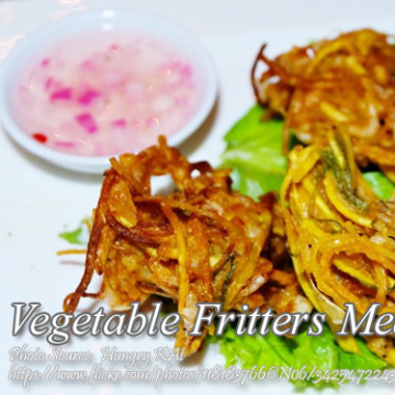 Vegetables Fritters Medley