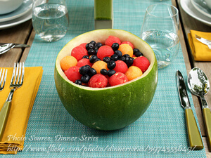 Watermelon Fruit Boat